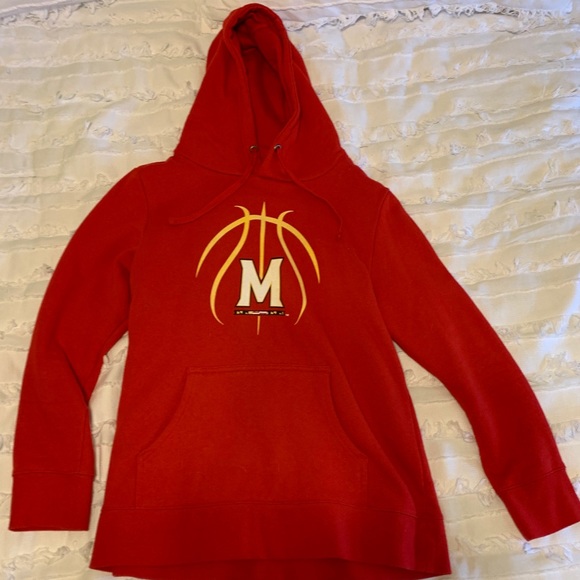 Women s Univ of MD sz:Lg hoodie - Picture 1 of 4